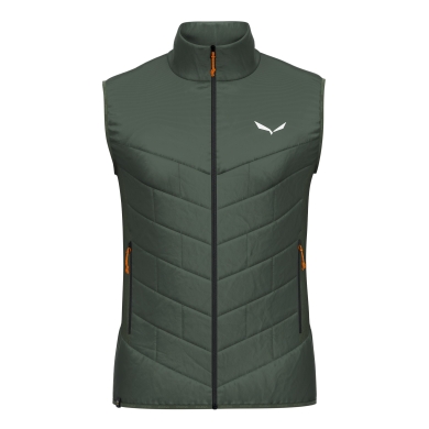 Salewa Outdoor Vest Ortles Hybrid TirolWool (warm, wind-resistant, water-repellent) thyme green Men